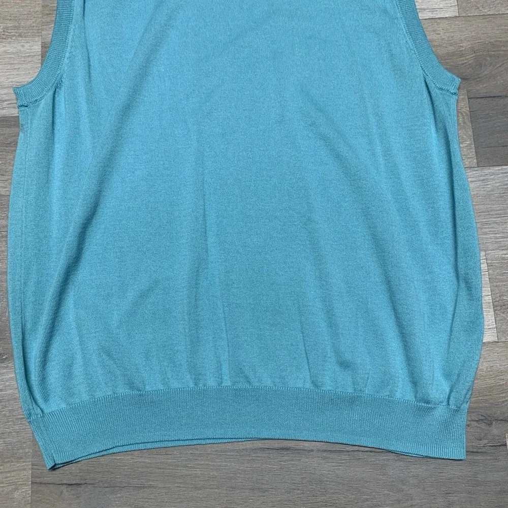 Brooks Brothers 346 Men's XL 100% Supima Cotton Pullover Sweater Vest